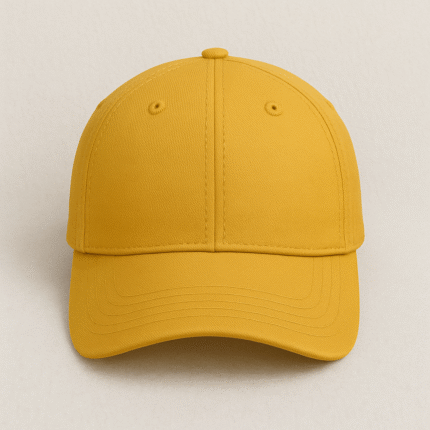 Stylish Mustard Yellow Baseball Cap – Unisex Adjustable Fit