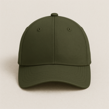 Premium Olive Green Baseball Cap – Unisex Adjustable Design