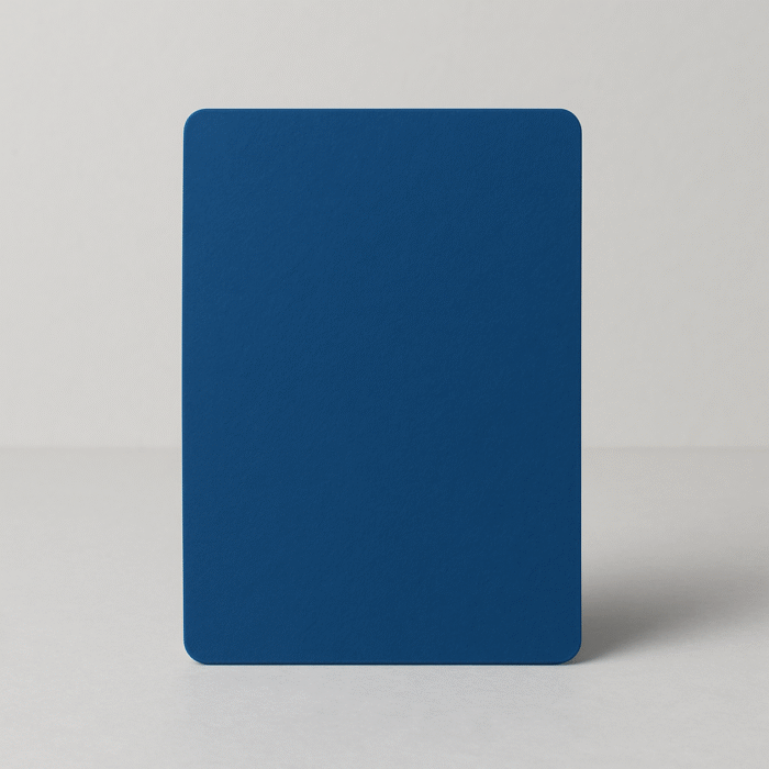 Elegant Blue Plain Card – Multi-Purpose Blank Card