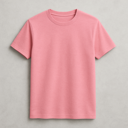 Trendy Pink Cotton T-Shirt – Unisex Classic Style