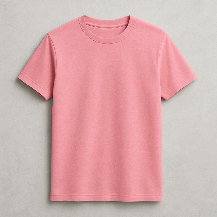 Trendy Pink Cotton T-Shirt – Unisex Classic Style