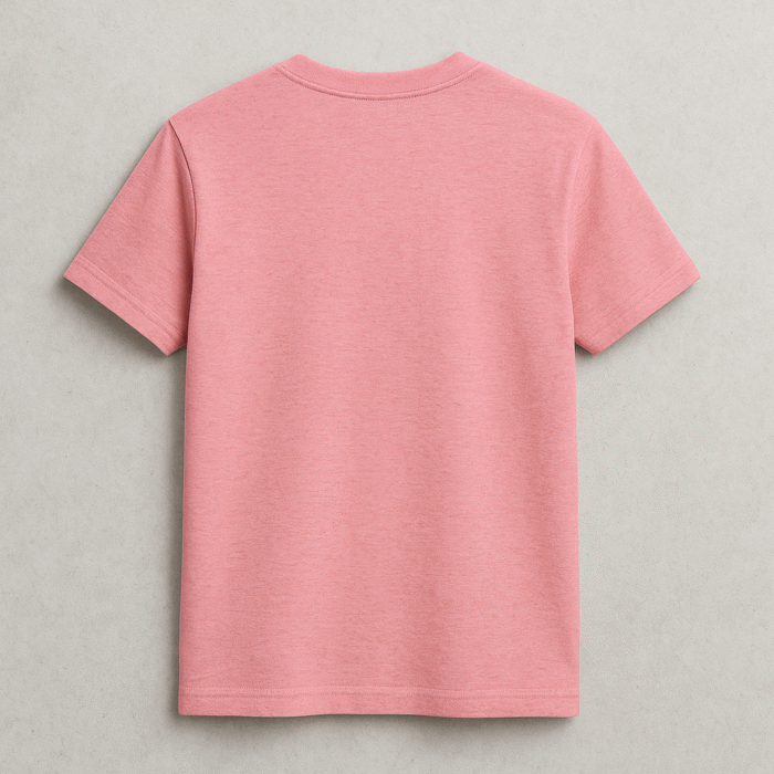 Trendy Pink Cotton T-Shirt – Unisex Classic Style - Image 2